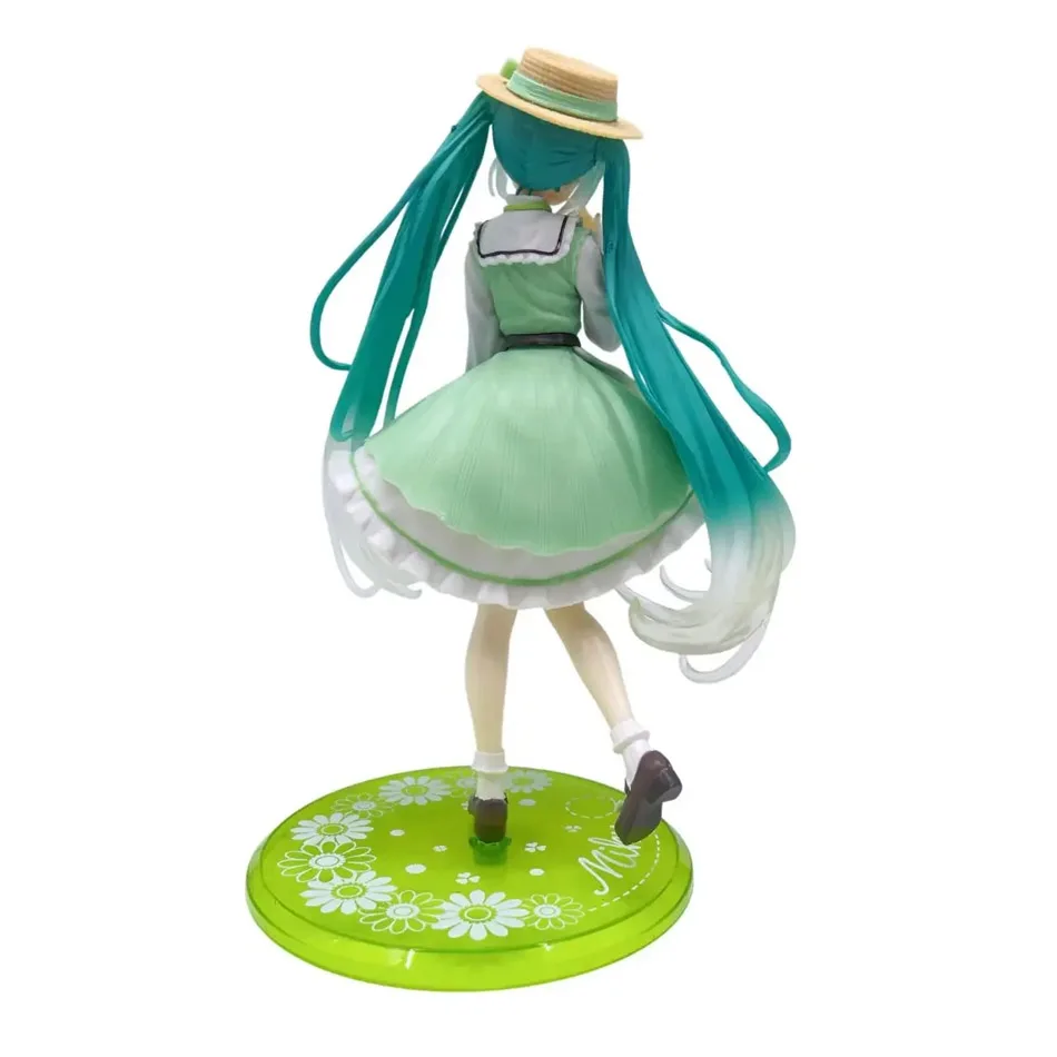 신상 패션 시골풍 PVC 관절형 애니메이션 피규어, 네잎클로버 아름다운 소녀 모델, 수집용 장난감 및 선물