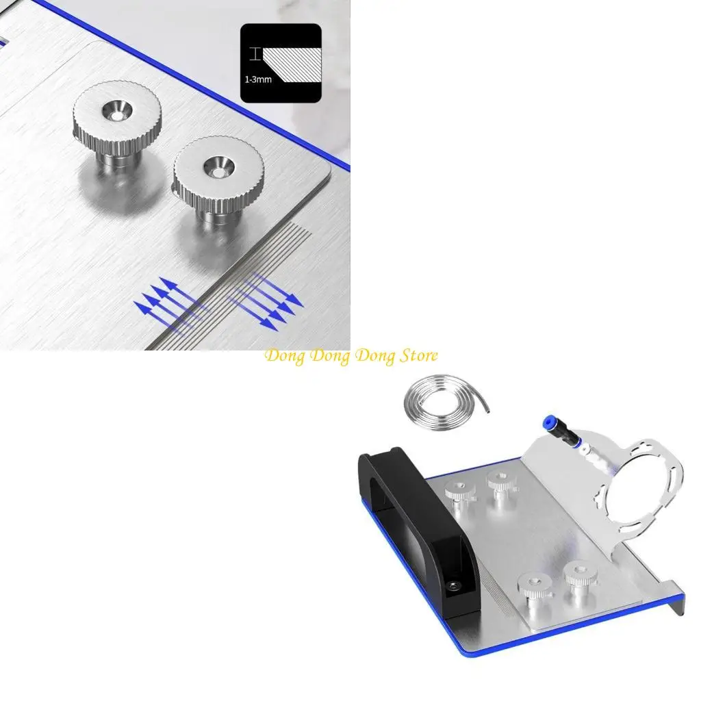 

Stainless Steel Tile Chamfering Tool for 45 Degree Cuts with Impact Resistant and Easy Transport