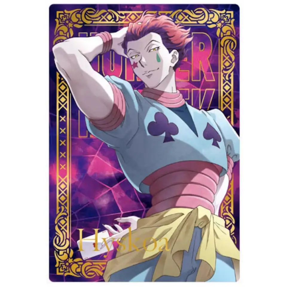 Anime Hunter Hunter CANDY TOY collection card GON FREECSS Hisoka