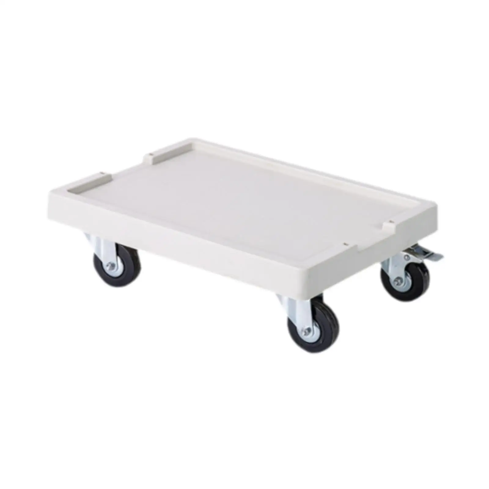 Wheeled Planter Tray Rolling Plant Stand Plant Pot Mover Plant Tray Roller for Backyard Office Indoor Outdoor Garden Home