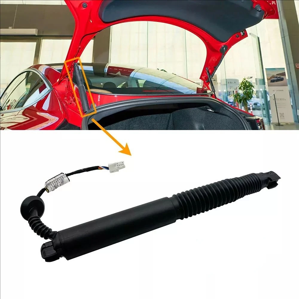 مناسبة ل تسلا نموذج 3 الجذع اليسار الكهربائية الباب الخلفي تبختر جذع الجذع دعم قضيب تبختر قوس الملحقات 1551488-99-B #1