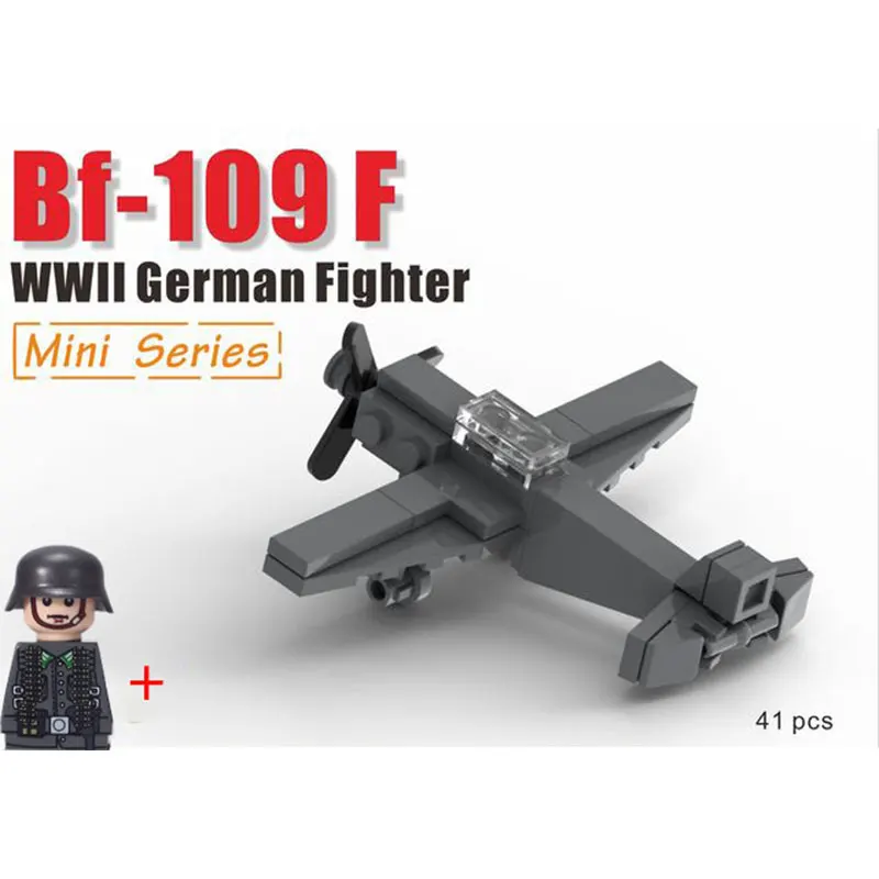 MOC WW2 Military Napoleon Gun Building Blocks Soldier Figures Cannon Vehicle Anti-Tank Model Weapon Accessories Bricks Toys Kids