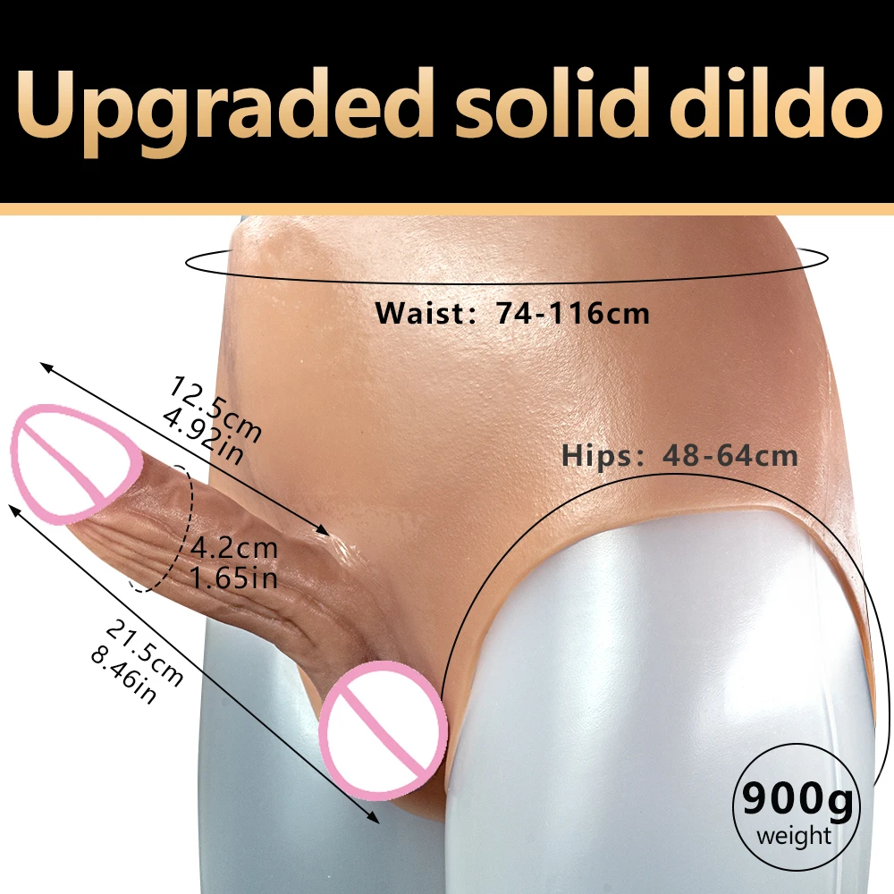 New Silicone Pegging Strapon Dildo for Women and Men Penis Pants Masturbators Penis Realistic Dildos Women Lesbians Adults 18+