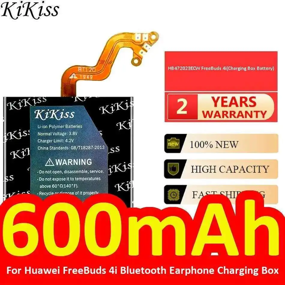 

Earphone Battery 600Mah For Huawei Freebuds 4I Bluetooth Charging Box HB472023ECW