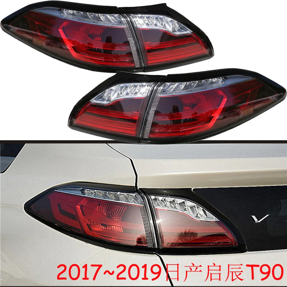 

1pcs car bumper tail light for Nissan Venucia T90 taillight Taillamp 2017~2020y car accessories for Nissan T90 fog lamp