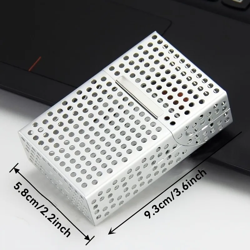 20 pieces of Raffles cigarette case hollowed out cigarette case ultra-thin aluminum alloy cigarette case