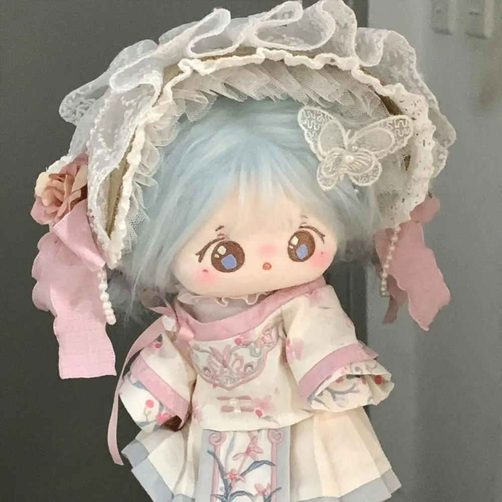 

Модная хлопковая одежда в древнем стиле 20 см, наряд в китайском стиле, комплект юбки «сделай сам», красивые аксессуары