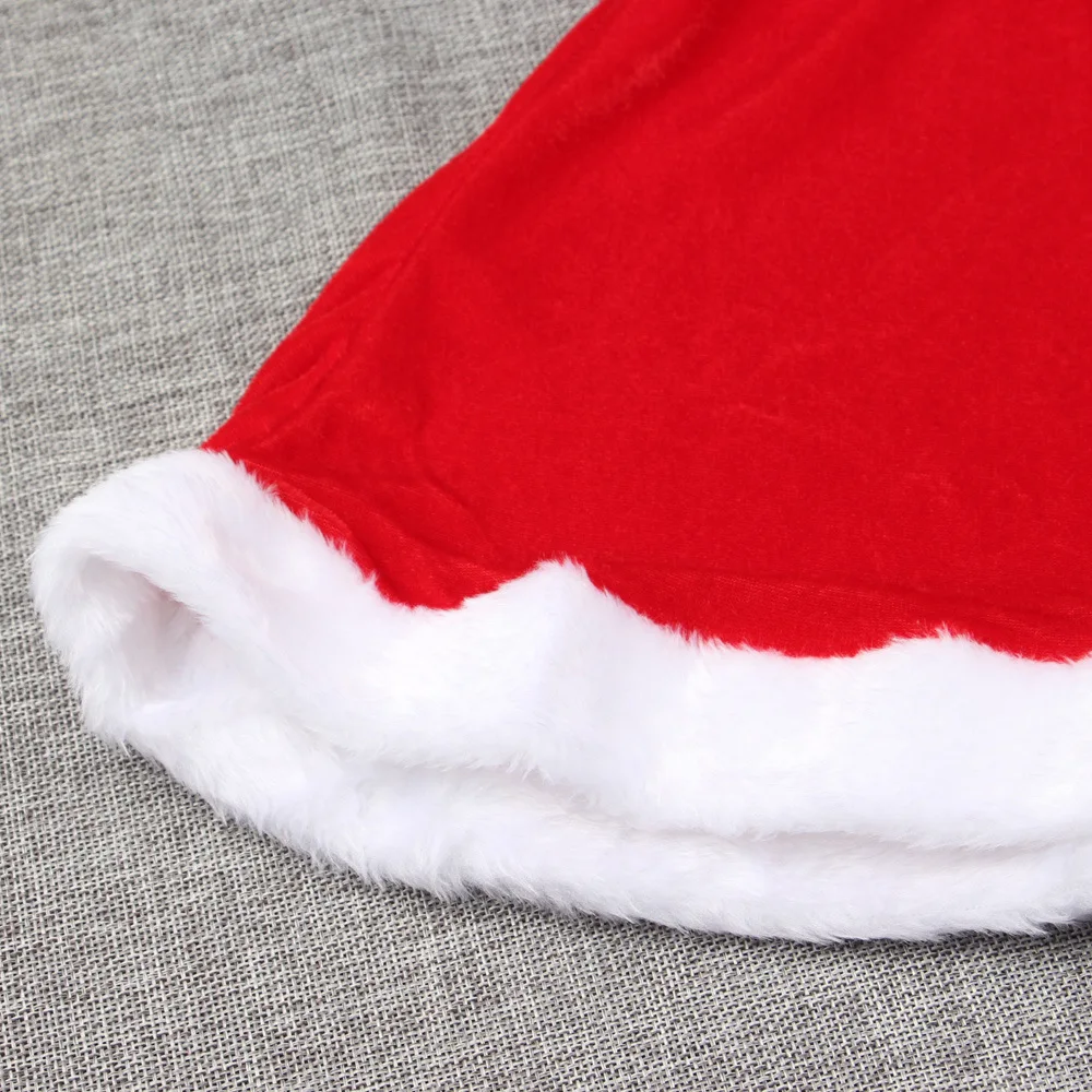 Christmas Costume Cosplay Costume Christmas Cape Christmas Shawl Santa Claus Outfit Girl Velvet Clothing Set Christmas Hat