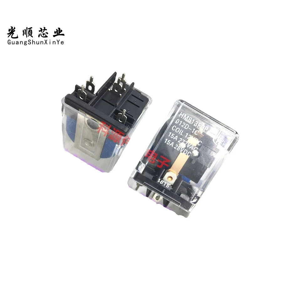 HM813FBP-1-012D-1C  15A 12VDC 5Pin