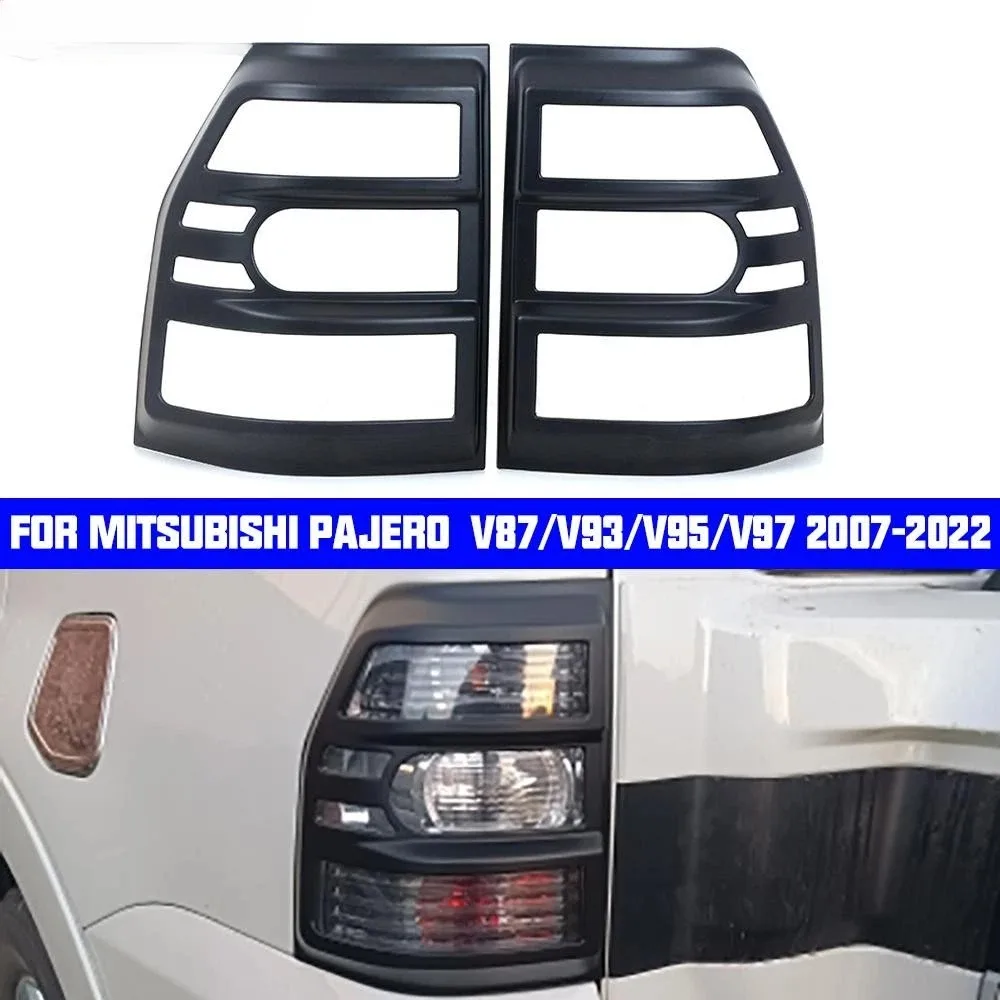 

1 Pair Car Rear Tail Light Cover Exterior Modification Taillight Trim Decorative Frame For Mitsubishi Pajero V93/V97 2007-2020