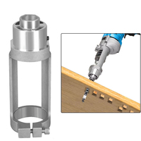 Cast Aluminum Square Hole Drill Bit Adapter for Hand Electric Drills Easy Installation Woodworking Quick & Smooth Drilling Tool