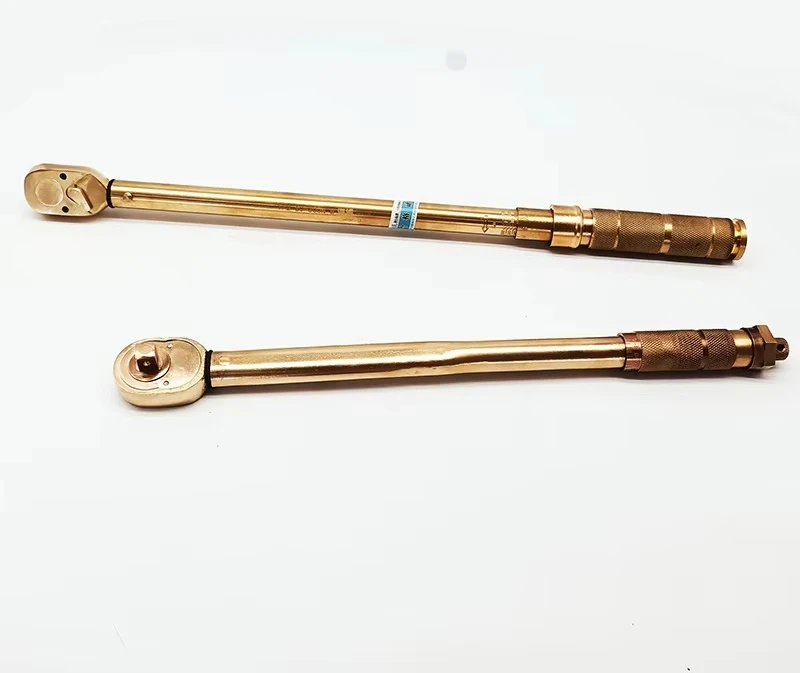 Kunci Torsi Preset Tahan Ledakan Profesional yang Dapat Disesuaikan Alat Bebas Percikan Perunggu Aluminium