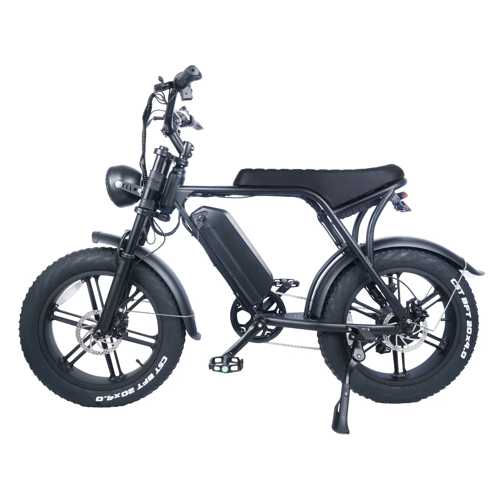 4-poliger 48V 20Ah Hailong E-Bike Akku für den Unterrohrmontage, wiederaufladbarer Zusatzakku 1000W 1400W für V8 E-Bike – Detail 9