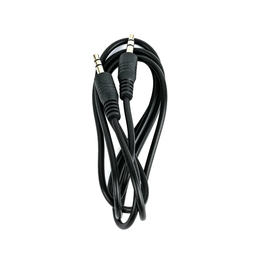 

1M Black Audio Cable for Voice Module High-Quality Noise-Free Signal Transmission Shielded Wire for Microphone Recording
