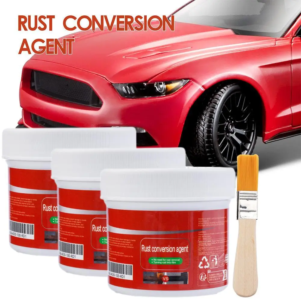 Metal Rust Remover Paint Rust Converter Metal Primer Apply Hightech Easy Non-corrosive Multipurpose Permanently Rust Conver K5r1