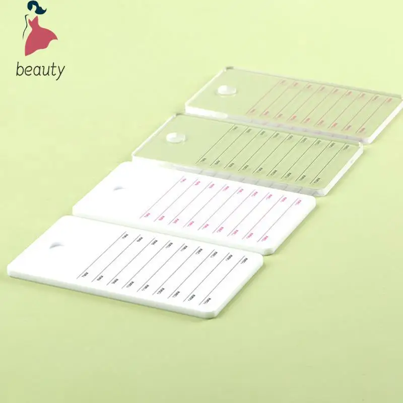 Bandeja mezclada para extensiones de pestañas, 1 piezas, tabla organizadora de pestañas, herramientas de belleza, almohadilla para pestañas