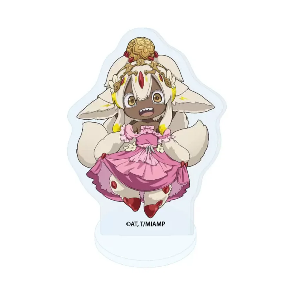 10CM Anime Made in Abyss Acrylic Keychain Model Cosplay Charm Characters Ornament Accessories Goods Collection Gifts