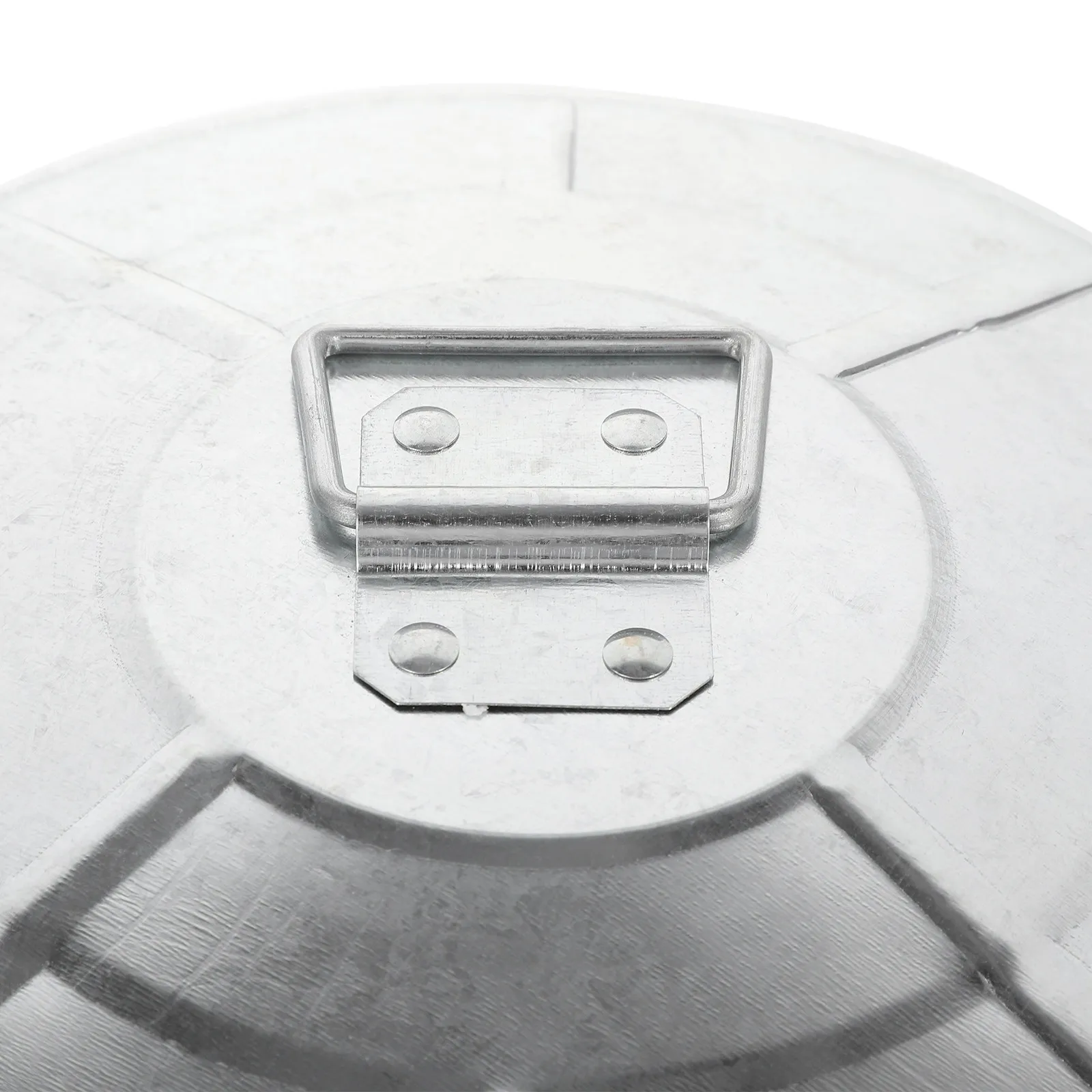 

Большие уличные мусорные баки с крышкой, винтажные оцинкованные контейнеры, хромированные круглые корзины для мусора, декоративные.