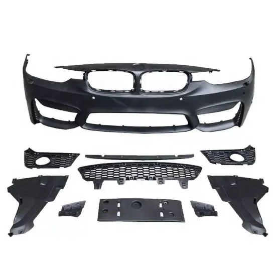 For F30 3-Series M3 Style Body kit Front Bumper+Rear bumper+Side Skirt 2013-2018