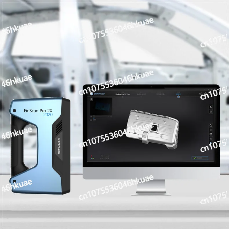 Handheld 3D Scanner Body Full Color 2X2020 True Color 3D Statue Doll Craft Modeling Reverse