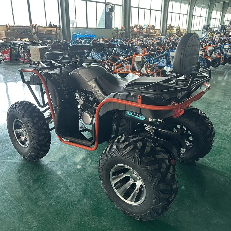 New Arrival ATV Racing Motorcycle Quad Bike 200cc Off-road Go Kart Automatic Transmission Four Stroke Four-wheel Off Road Buggy