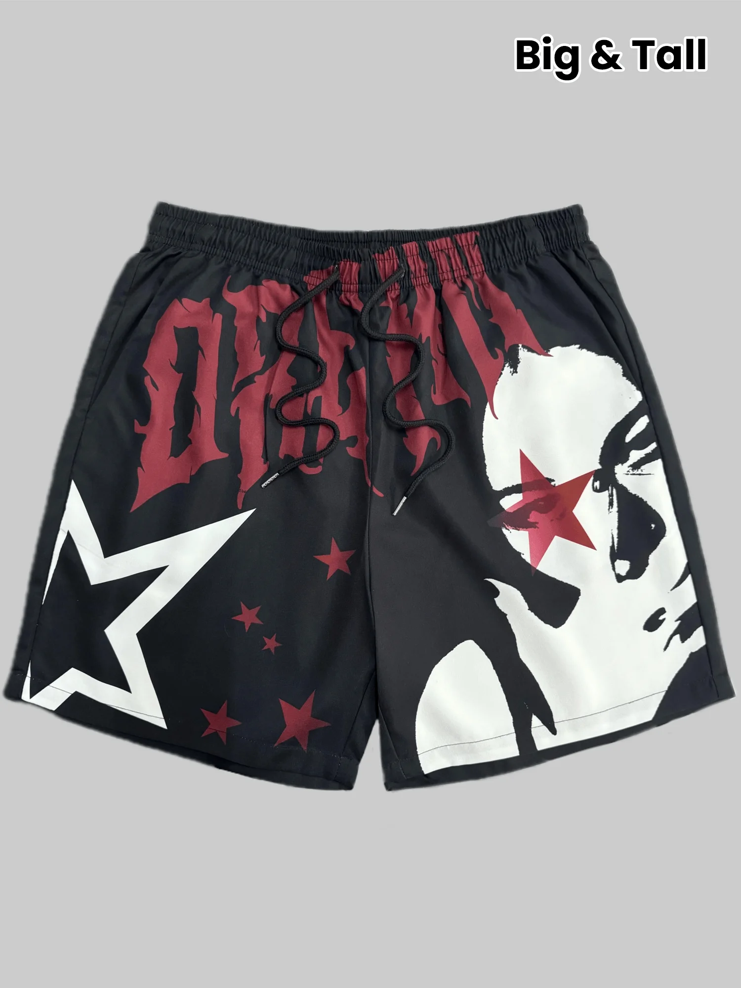 

The new summer 2025 European and American 3D digital printed men's shorts are casual fashionable sporty and lightweight