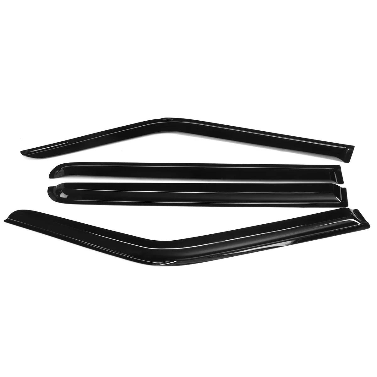 4pcs Car Side Window Deflector For Suzuki Swift 2005-2011 Wind Sun Rain Shields Deflector Window Visor Vent Awnings Shelters