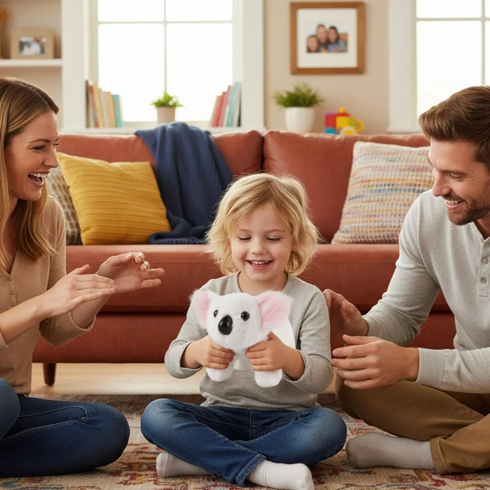 Electric Plush Koala Realistic Soothing Walking Hopping Electric Plush Koala For Children Boys Preschoolers Teens Living Room