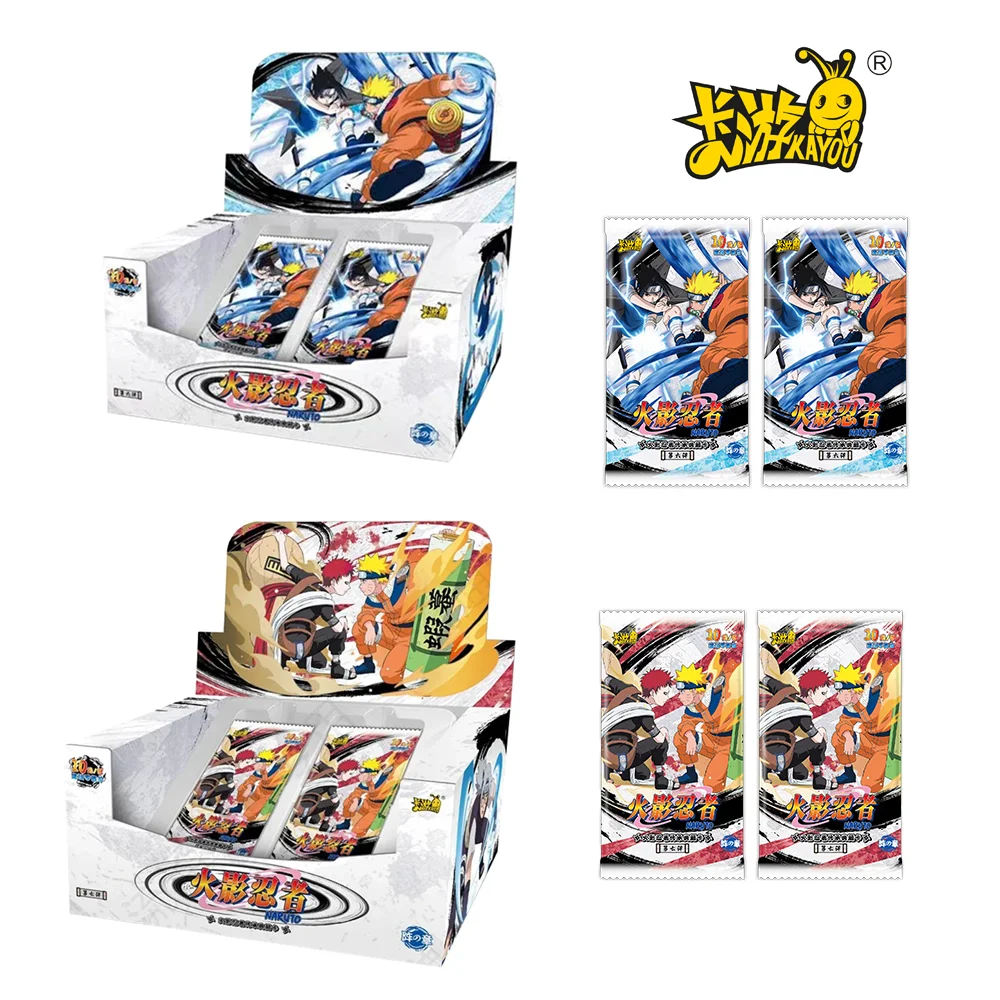 

Подлинные карты KAYOU Naruto, новые Узумаки Наруто MR, коллекция аниме, коробка-бустер, коробка, боевая глава, мир ниндзя, игрушки, игра в подарок
