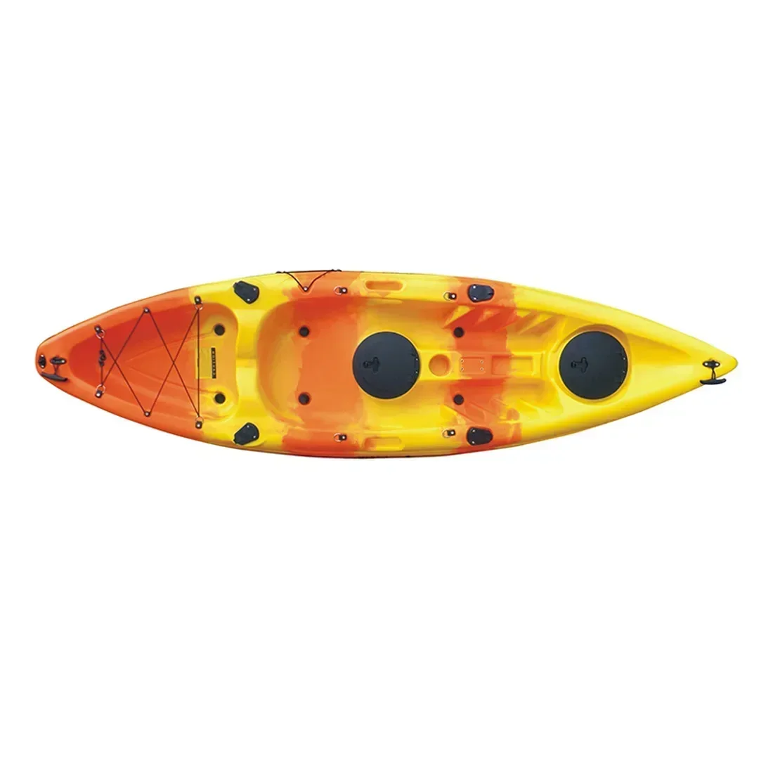 

Hot sales Outdoor Single Kayak Plastic Ocean Boat Marine Leisure Fishing Boat Water Platform Boat Rafting