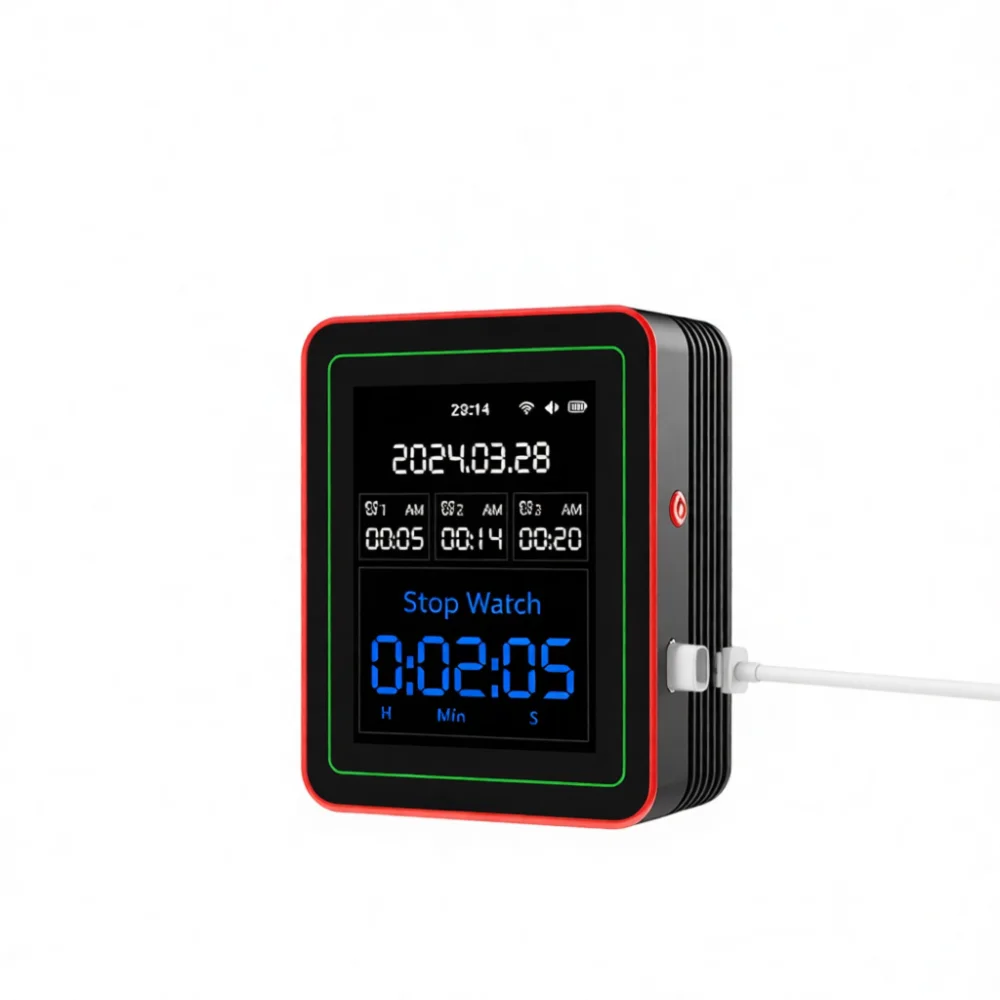 Handheld Air Quality Tester For Environment Safety Portable CO2 PM2 5 Formaldehyde TVOC CO Temperature Humidity Gauge Kit