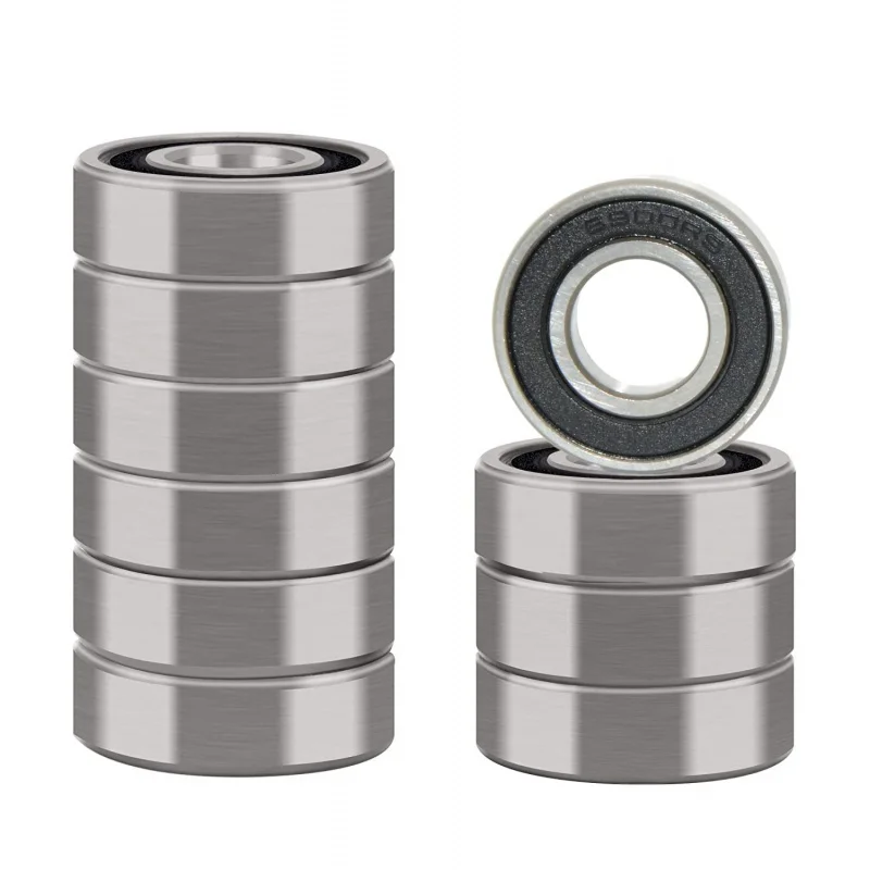 10pcs 6900-2RS 10x22x6mm, Double Rubber Sealed Shielded Ball Bearings, Suitable for 3D Printers and Scooters
