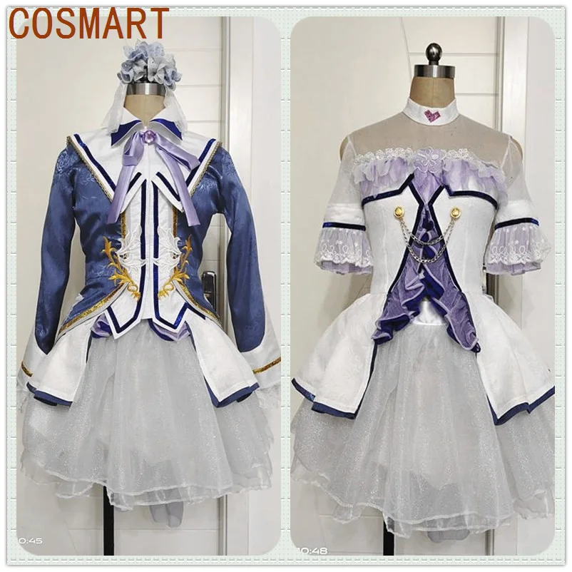 COSMART Anime Lovelive Aqours 5th Brightest Melody SJ Cos Dress Cosplay Costume Halloween Party Outfit Women [Customized]