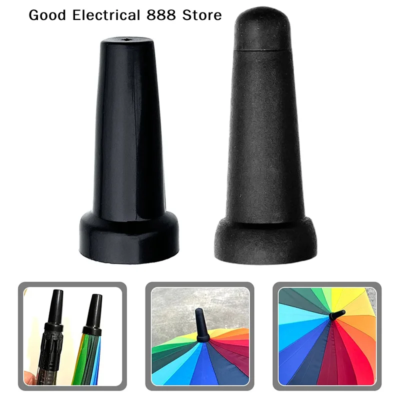 【G】1Pcs Long-handled Umbrella Repair Parts Supply Accessories Tip Protector Replacement Tops Cover Professional Tips