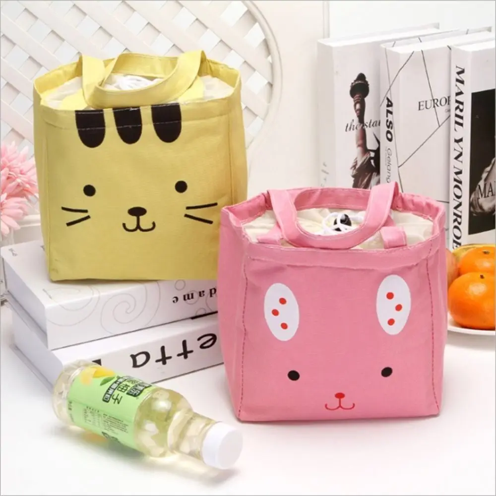 Travel Insulated Thermal Bag Portable Cute Animal Picnic Breakfast Organizer Keep Warm Lunch Box