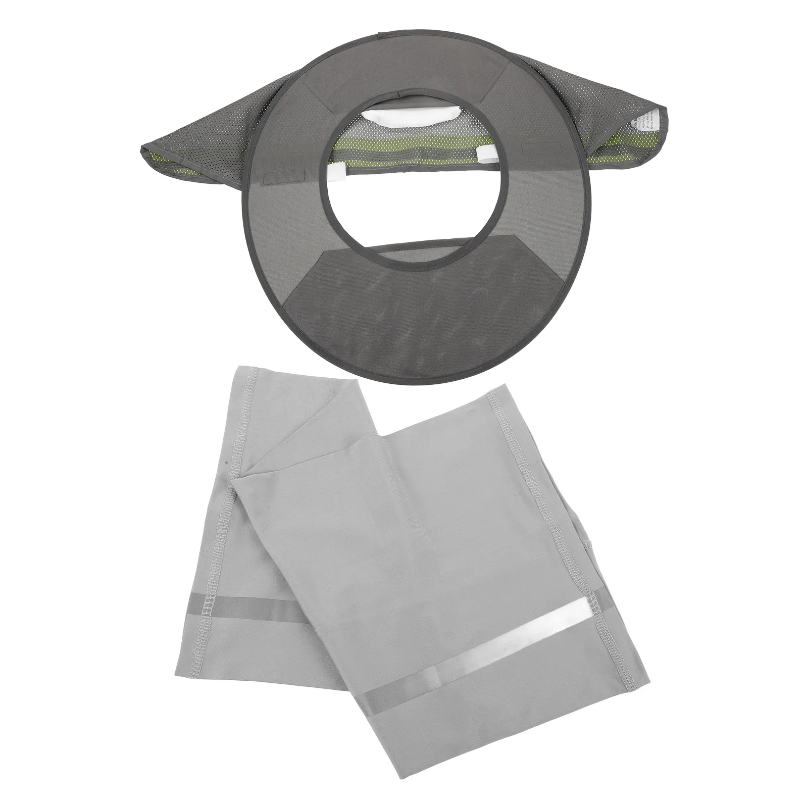 

1Set Hard Hat Sun Shade Neck Shield Breathable Mesh Visor Protective Full Brim Construction Site Cover Hard Hat Brim Guard