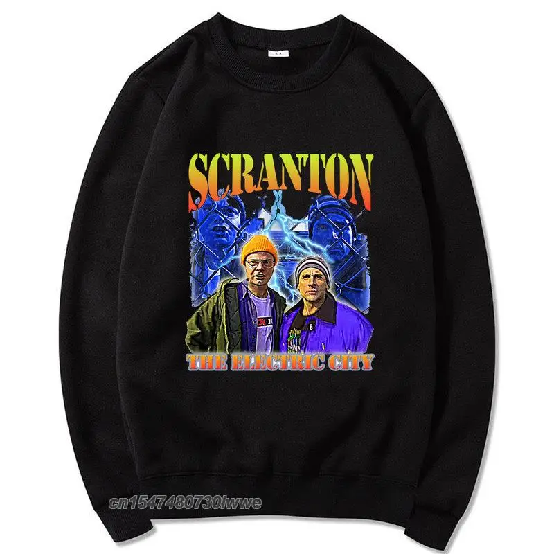 Men's Sweatshirt The Office Dunder Mifflin Dwight Tv Show Scranton Sportswear Male Brand Mens Crew Neck Tracksuit Tops