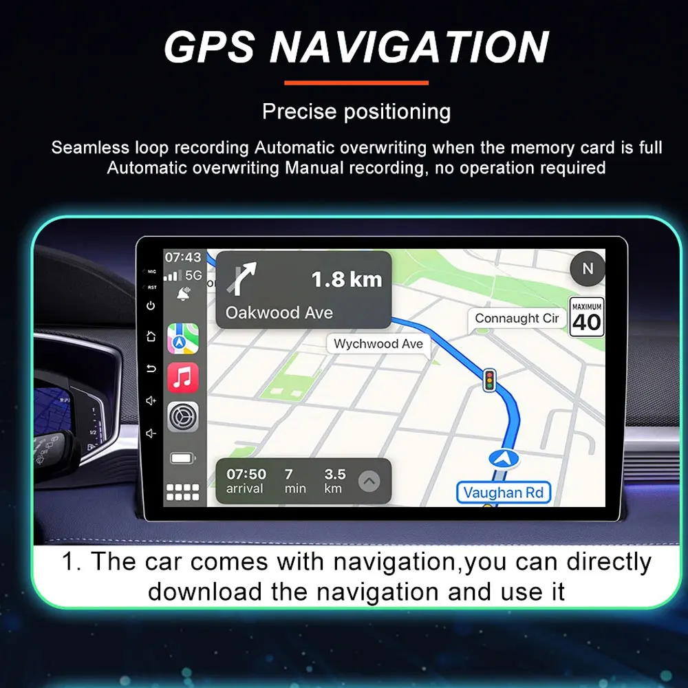 راديو السيارة لاند روفر فريلاندر 2 2006-2010 2011 أندرويد السيارات نظام تحديد المواقع والملاحة رئيس وحدة الوسائط المتعددة مشغل فيديو 5G WIFI #6