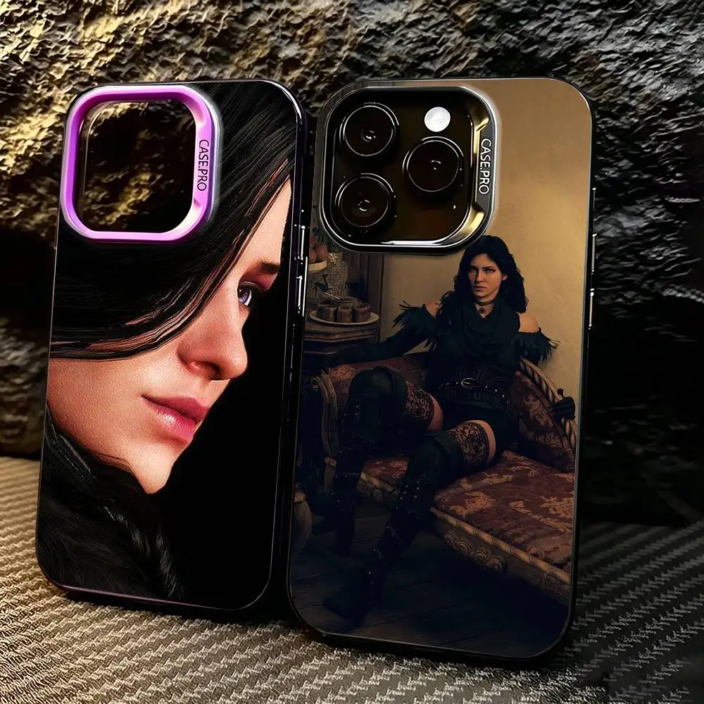 

Haughty Y-Yennifer Phone Case For iPhone 17,16,15,14,13,12,11 Plus,Pro Max,XS,Colored silver phone case