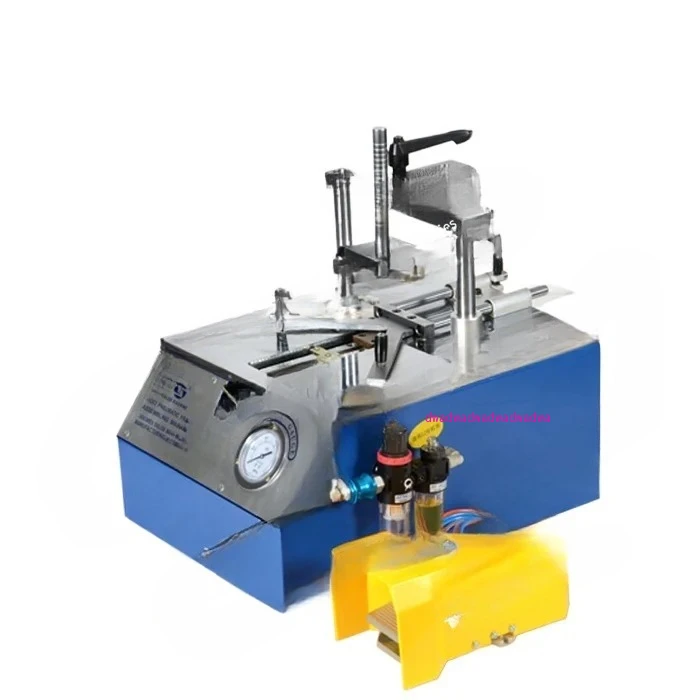Salon Photo Frame Picture Frame Machinery Equipment  45 Degree Desktop Pneumatic Nail Angle Machine