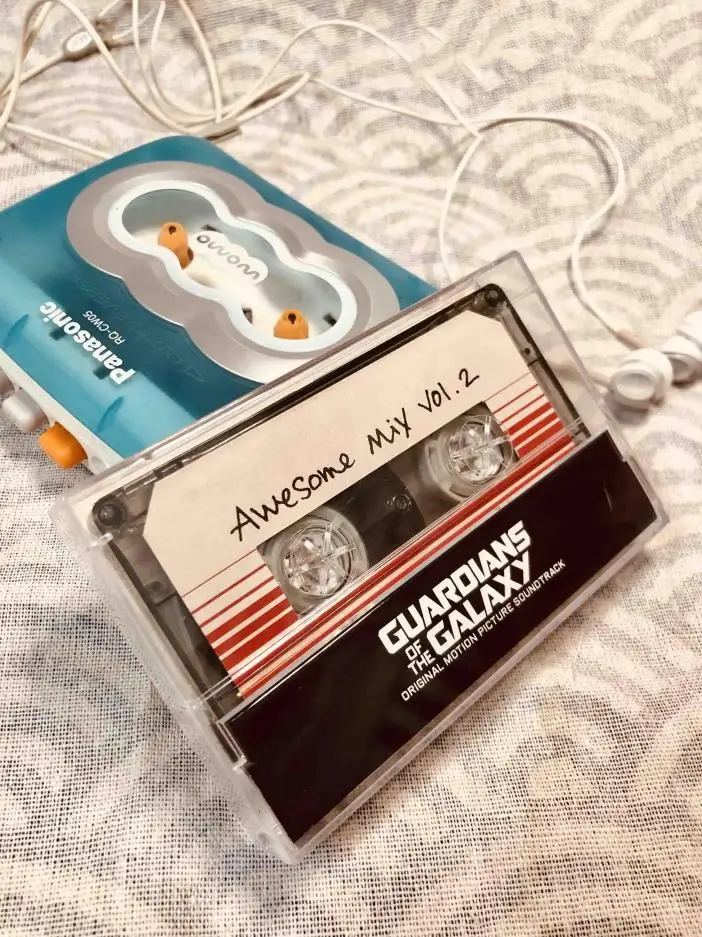 Guardians of the Galaxy Music Tape Raccoon Star-Lord Gamora Mantis Groot Nebula Cosplay Cassettes Soundtracks Box Walkman Tapes