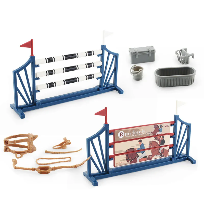 Nieuwe Weiland Simulatie Dieren Paardenracemodellen Actie Speelgoed Figuur Solide Collectie Model Poppen Educatief Speelgoed voor Kinderen
