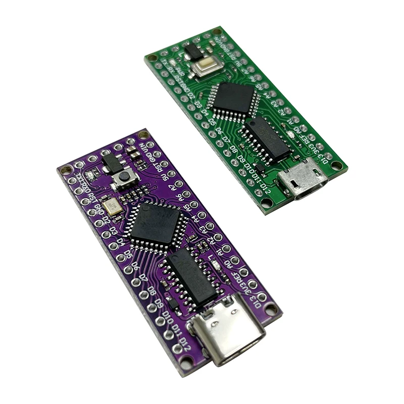 LGT8F328P-LQFP32 MiniEVB TYPE-C MICRO USB Compatible With ATMEGA328 Nano V3.0 LGT8F328P CH9340C / HT42B534-1 SOP16 For Arduino