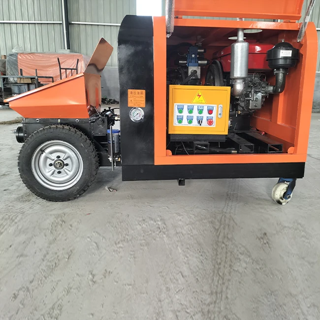 YG Factory Price 23KW Concrete Pump Diesel Multifunctional Concrete Pump Transporting Pump