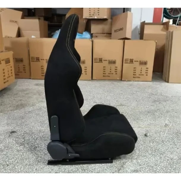 Universal Fit Carbon Fiber Sport Seat Recaro OMP Bucket Bride Low Seat with Stainless Steel Mount by Side Mount
