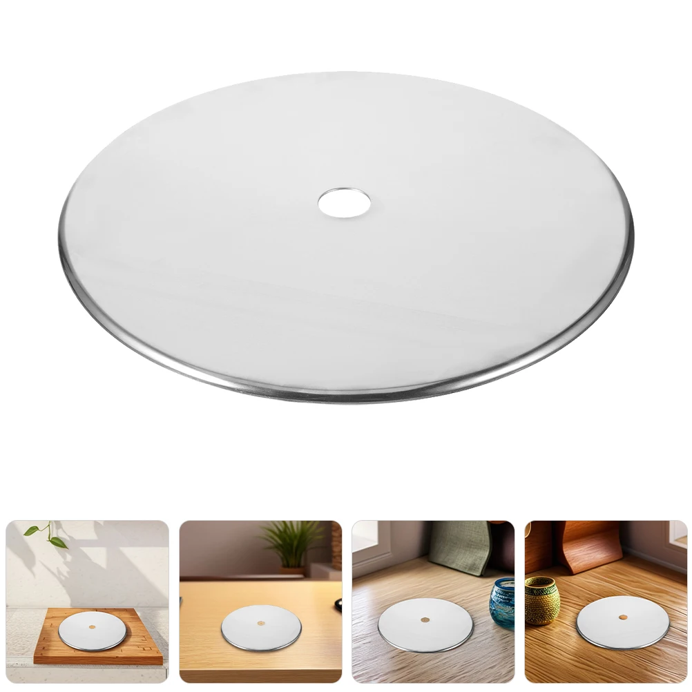 

2 Pcs Induction Cooker Round Cover Heat Diffuser Plate Ring for Gas Stove Diffusion Cooktop Thicken