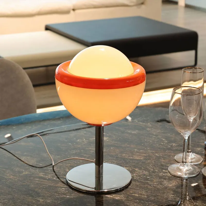 デスクランプ-モダンでシンプルな寝室用-高級感あふれるクリエイティブデザイン-ワイングラス-チューリップ装飾-デスクランプ-デコレーションランプ