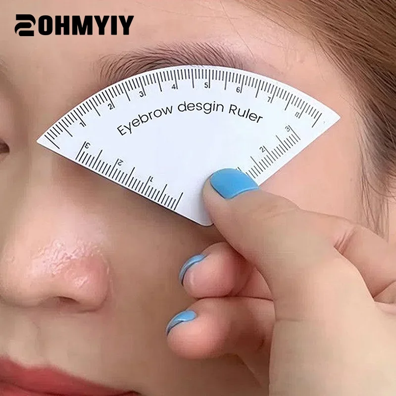 1 stuks wenkbrauwvormende stencil + wenkbrauwscheermessen - 10 mesjes, instant wenkbrauwvormer - multi-stijl sjabloonkit voor snelle en nauwkeurige vormgeving