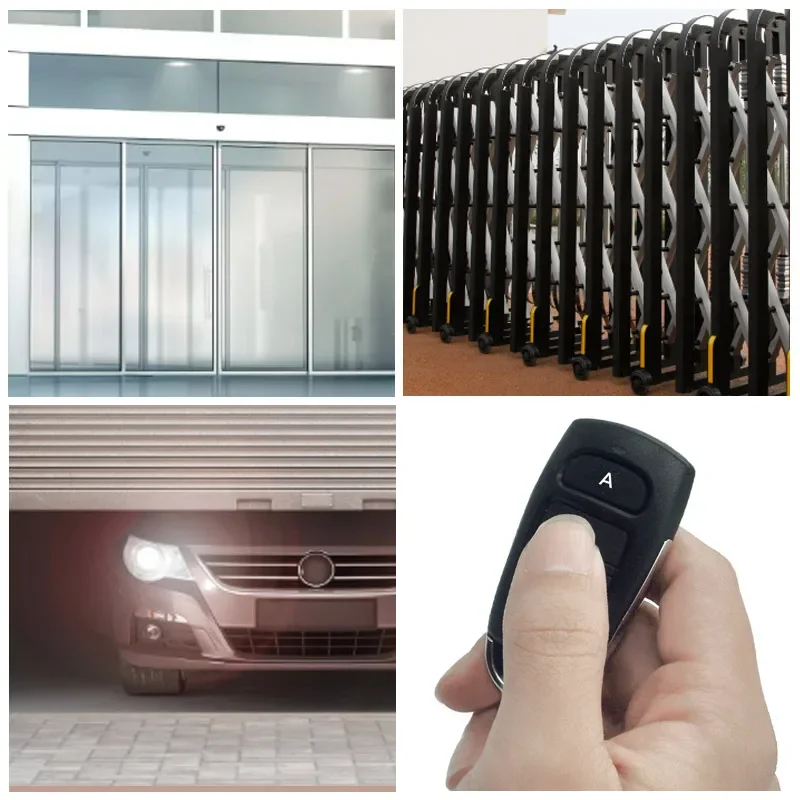 

New 433mhz Universal Car Remote Control Key Smart Electric Garage Door Replacement Cloning Cloner Copy Remote
