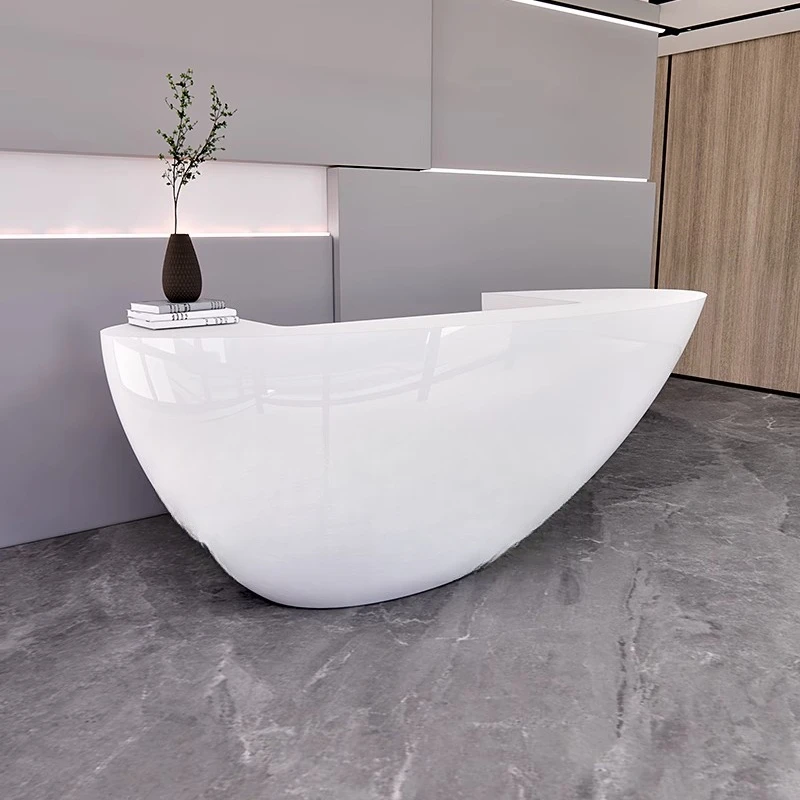 type Modern bar High-end paint company Medical beauty checkout page Creative special-shaped front desk